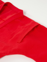 Кимоно (куртка) для самбо Leomik Training красное,  размер 32, рост 125 см - Фото 38