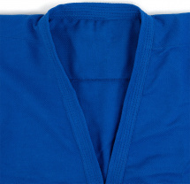 Кимоно (куртка) для самбо Leomik Training синее, размер 26, рост 110 см - Фото 13