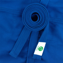 Кимоно (куртка) для самбо Leomik Training синее, размер 26, рост 110 см - Фото 17