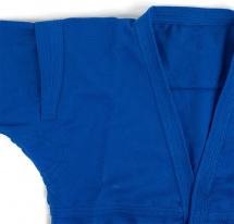 Кимоно (куртка) для самбо Leomik Training синее, размер 26, рост 110 см - Фото 15