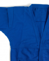Кимоно (куртка) для самбо Leomik Training синее, размер 26, рост 110 см - Фото 33