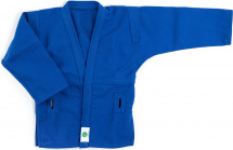 Кимоно (куртка) для самбо Leomik Master синее, размер 40, рост 145 см - Фото 11
