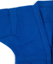 Кимоно (куртка) для самбо Leomik Master синее, размер 40, рост 145 см - Фото 36
