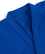 Кимоно (куртка) для самбо Leomik Master синее, размер 40, рост 145 см - Фото 35