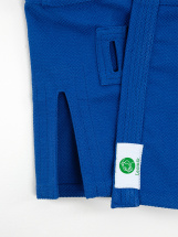 Кимоно (куртка) для самбо Leomik Master синее, размер 40, рост 145 см - Фото 39