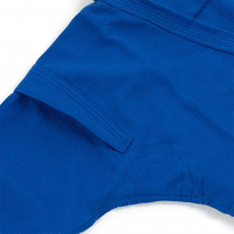 Кимоно (куртка) для самбо Leomik Master синее, размер 46, рост 160 см - Фото 15