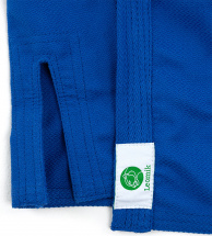Кимоно (куртка) для самбо Leomik Master синее, размер 46, рост 160 см - Фото 18