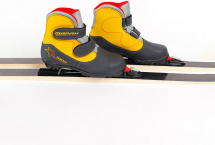 Ботинки лыжные MARAX MXN-Kids, серо-желтый, размер 30 - Фото 15