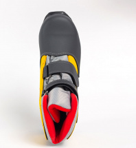 Ботинки лыжные MARAX MXN-Kids, серо-желтый, размер 33 - Фото 16