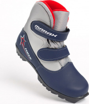 Ботинки лыжные MARAX MXN-Kids, сине-серебро, размер 31 - Фото 9