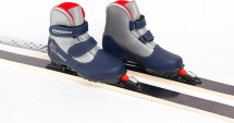 Ботинки лыжные MARAX MXN-Kids, сине-серебро, размер 33 - Фото 16