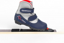 Ботинки лыжные MARAX MXN-Kids, сине-серебро, размер 33
