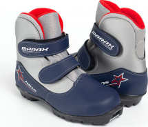 Ботинки лыжные MARAX MXN-Kids, сине-серебро, размер 34 - Фото 13