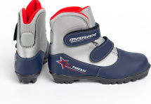 Ботинки лыжные MARAX MXN-Kids, сине-серебро, размер 34 - Фото 30