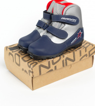 Ботинки лыжные MARAX MXN-Kids, сине-серебро, размер 37 - Фото 36
