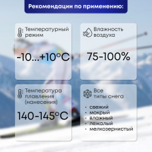Эмульсия Фэста-Спорт Э-FS10 для лыж, 55 гр t (+10-10°С) - Фото 2