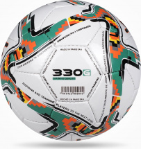 Мяч футбольный VAMOS JUNIOR LIGERO № 4 облегченный, бело-зеленый - Фото 13