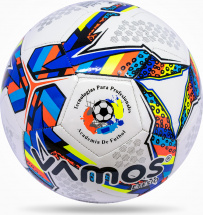Мяч футбольный VAMOS ETESIO № 1 облегченный, бело-сине-красный - Фото 11