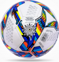 Мяч футбольный VAMOS ETESIO № 1 облегченный, бело-сине-красный - Фото 13