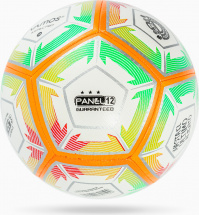 Мяч футбольный VAMOS ESPECTRO № 3 тренировочный, бело-розово-зелено-оранжевый - Фото 12