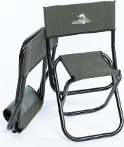 Комплект стул складной туристический MAX КЕДР малый, сталь, цвет хаки, 2 шт - Фото 13