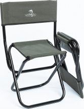Комплект стул складной туристический MAX КЕДР средний, сталь, цвет хаки, 2 шт - Фото 2